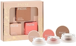 Zestaw - Paese Kiss My Cheeks (Warm) (blush/ 4g + bronzer/12g + highlighter/4g) — Zdjęcie N2