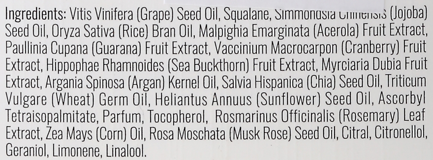 Multiwitaminowy olejek do twarzy - Alkmie Skin Superfood Superfruit Oil — Zdjęcie N9