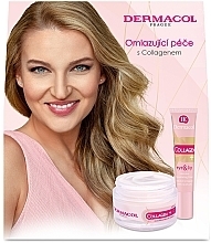 	Zestaw - Dermacol Collagen+II (d/f/cr/50ml + eye/lip/cr/15ml) — Zdjęcie N1