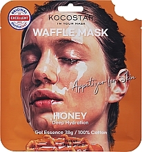 Kup Odżywcza maska ​​na tkaninie miodowa przyjemność - Kocostar Honey Waffle Mask