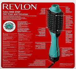 Suszarko-lokówka do włosów - Revlon One-Step Volumiser New Edition Teal — Zdjęcie N3