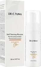 Samoopalający mus do ciała - Farmasi Dr. C. Tuna Self Tanning Mousse Golden Glow — Zdjęcie N2