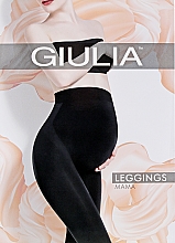 Legginsy damskie Mama, nero - Giulia — Zdjęcie N1