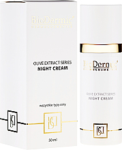 Kup PRZECENA! Krem do twarzy do cery suchej na noc z oliwą z oliwek - BioDermic Olive Extract Series Night Cream *