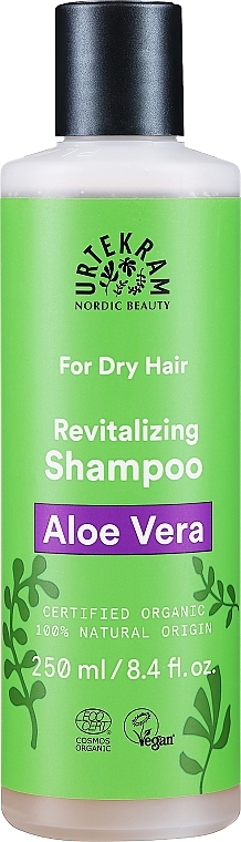 BIO szampon do włosów suchych Aloes - Urtekram Aloe Vera Shampoo Dry Hair — Zdjęcie N1