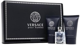 Versace Pour Homme - Zestaw (edt/5ml + a/sh/bal/25ml + sh/gel 25ml) — Zdjęcie N1