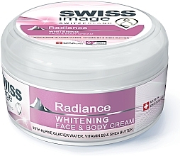 Kup Krem wybielający do twarzy i ciała - Swiss Image Radiance Whitening Face & Body Cream
