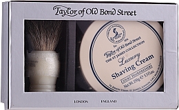 Zestaw do golenia - Taylor of Old Bond Street St James Collection (sh/brush + sh/cr 150 g) — Zdjęcie N1