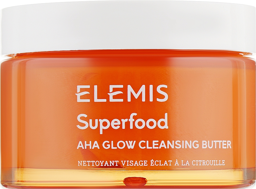 Oczyszczające masło do twarzy - Elemis Superfood AHA Glow Cleansing Butter — Zdjęcie N2