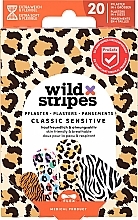 Kup Zestaw plastrów, 20 szt. - Wild Stripes Plasters Classic Sensitive Animal