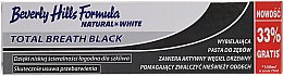 Kup Wybielająca pasta do zębów z aktywnym węglem drzewnym - Beverly Hills Formula Natural White Total Breath Black