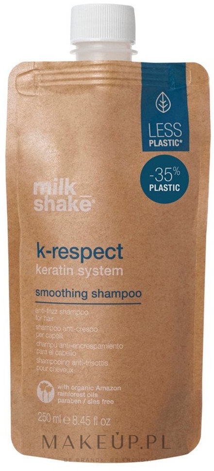 Szampon zapobiegający puszeniu się włosów - Milk Shake K-Respect Smoothing Shampoo  — Zdjęcie 250 ml