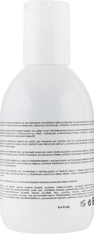 PRZECENA! Szampon do siwych włosów - Sachajuan Stockholm Silver Shampoo * — Zdjęcie N3