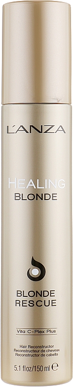 Rekonstruujący krem do włosów rozjaśnianych - L'anza Healing Blonde Rescue