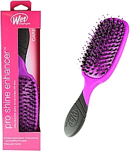 Szczotka do włosów, fioletowa - Wet Brush Pro Shine Enhancer Purple — Zdjęcie N2