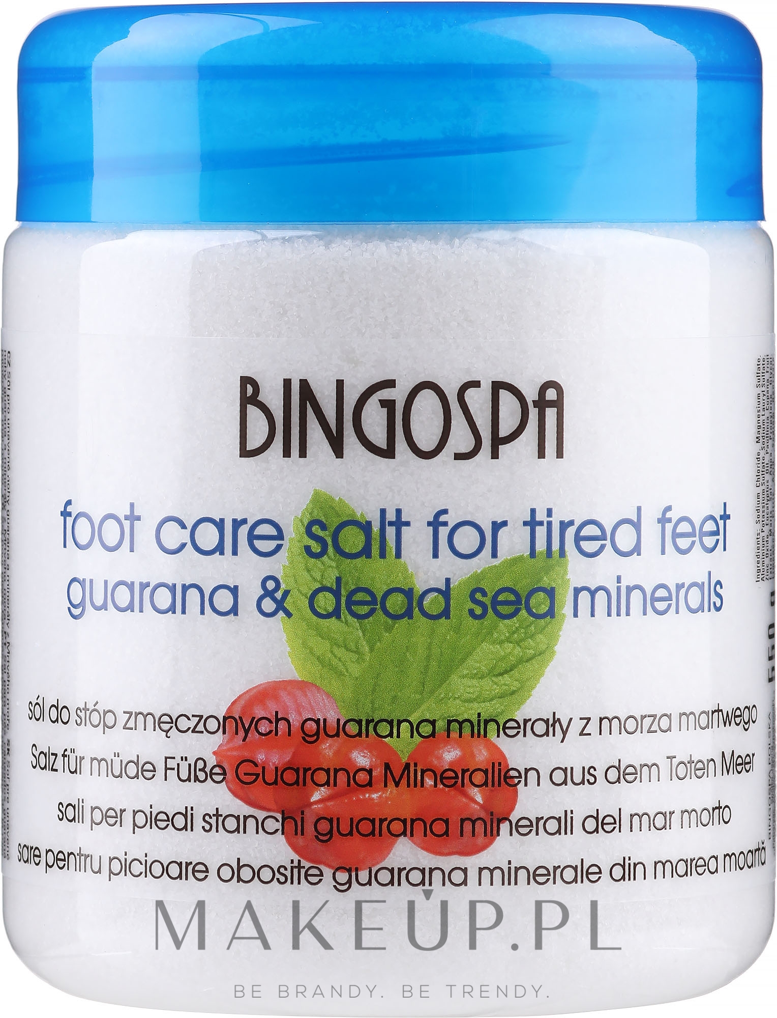 Sól do zmęczonych stóp - BingoSpa Salt for Tired Feet — Zdjęcie 550 g