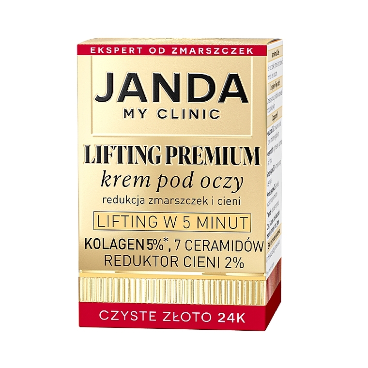 Krem pod oczy - Janda My Clinic Lifting Premium Eye Cream — Zdjęcie N2