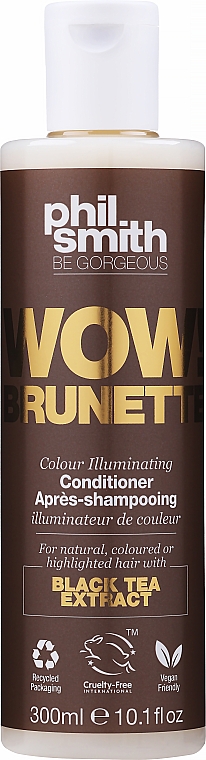 Odżywka do włosów dla brunetek - Phil Smith Be Gorgeous Wow Brunette Colour Illuminating Conditioner — Zdjęcie N1