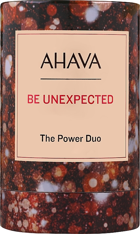 Zestaw - Ahava Be Unexpected Holiday 2023 The Power Duo Set (h/cr/40ml + b/lot/40ml) — Zdjęcie N1