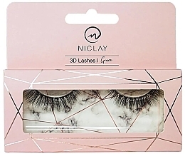 Sztuczne rzęsy - Niclay 3D Lashes Grace — Zdjęcie N1