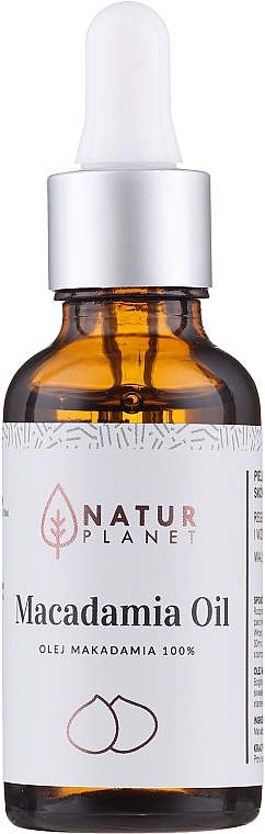 100% olej makadamia - Natur Planet Macadamia Oil 100% — Zdjęcie N3