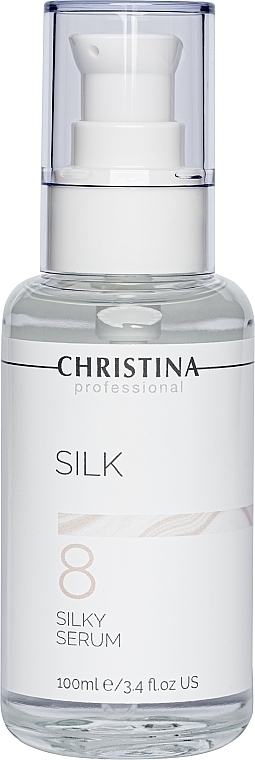 Jedwabne serum do twarz wygładzające zmarszczki - Christina Silk Silky Serum Step 8 — Zdjęcie N1