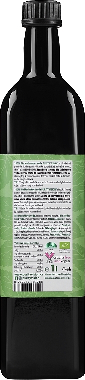 PRZECENA! Woda organiczna z melisą - Purity Vision Bio Wather * — Zdjęcie N2