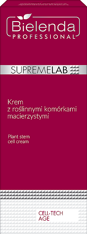 Krem do twarzy z roślinnymi komórkami macierzystymi - Bielenda Professional SupremeLab Cream — Zdjęcie N3