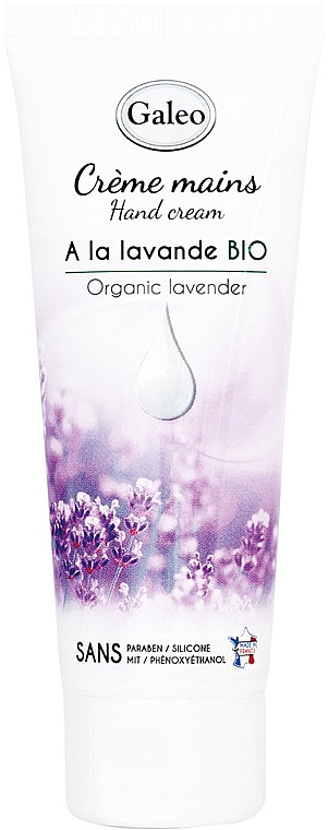 Krem do rąk z organiczną lawendą - Galeo lavender BIO Hand Cream — Zdjęcie N1