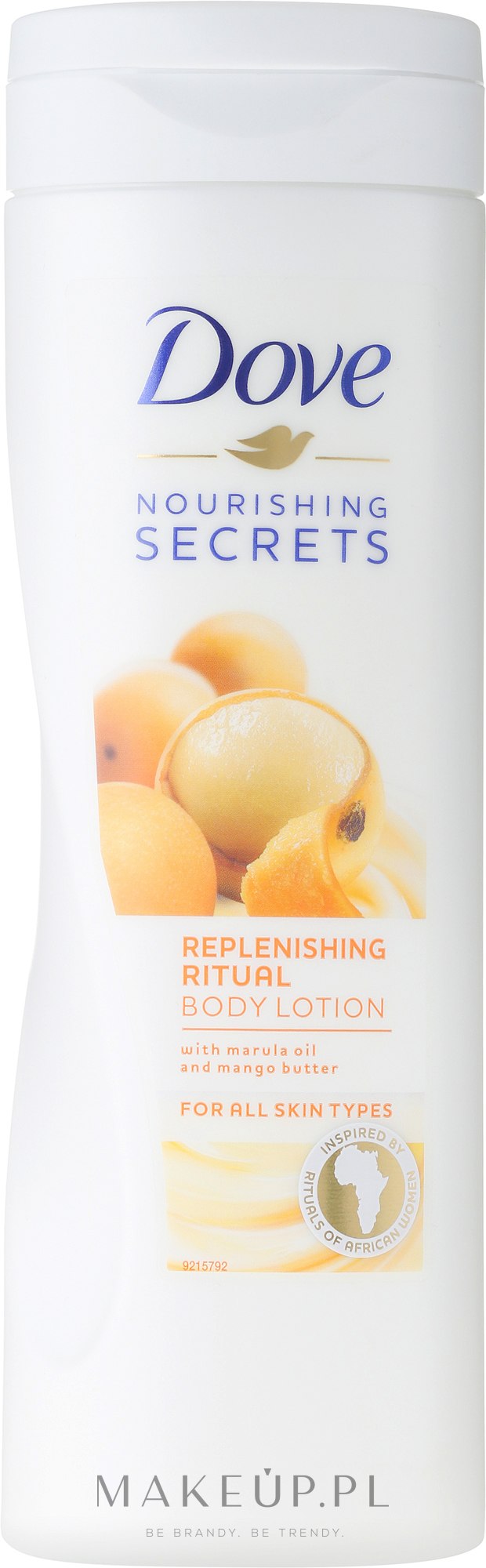 Balsam do ciała Oleje z mango i maruli - Dove Nourishing Secrets Replenishing Body Lotion — Zdjęcie 400 ml