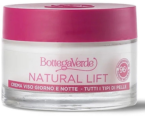 Krem do twarzy - Bottega Verde Natural Lift Night And Day Face Cream — Zdjęcie N1