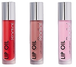 Zestaw - Rodial The Lip Oil Edit (lip/oil/3x4ml) — Zdjęcie N2