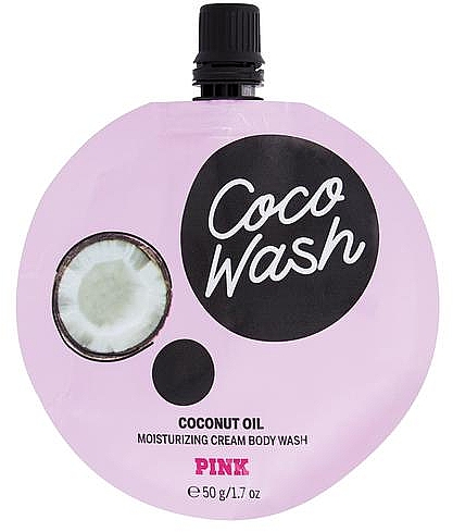 Kremowy żel pod prysznic - Victoria's Secret PINK Coco Wash Moisturizing Cream Body Wash with Coconut Oil — Zdjęcie N1