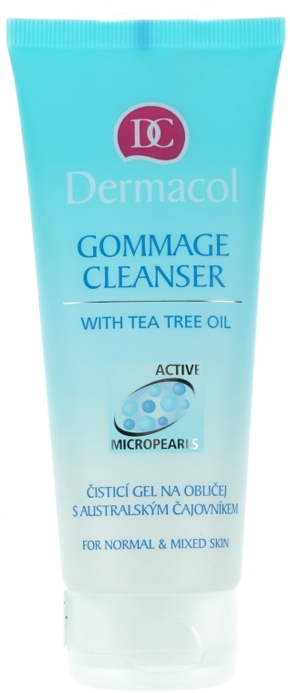 Oczyszczający scrub do twarzy Olejek z drzewa herbacianego - Dermacol Face Care Gommage Cleanser — Zdjęcie N1