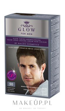 Farba do włosów - Kallos Cosmetics Glow Long Lasting Cream Hair Colour Man — Zdjęcie 50