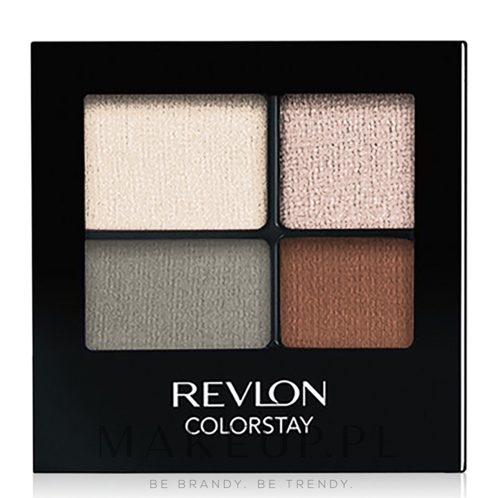 Poczwórny cień do powiek - Revlon Colorstay 16 Hour Eyeshadow Quad — Zdjęcie 500 - Precocious