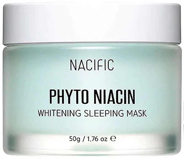 Rozjaśniająca maska nocna - Nacific Phyto Niacin Whitening Sleeping Mask — Zdjęcie N1