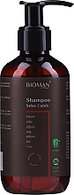 Kup Szampon do skóry głowy regulujący wydzielanie sebum - BioMAN Caleb Sebum Regulating Shampoo (z pompką)