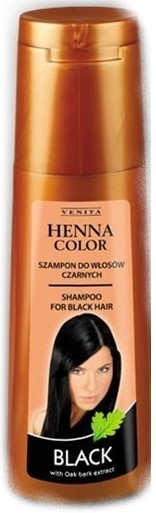 Szampon do włosów czarnych - Venita Henna Color