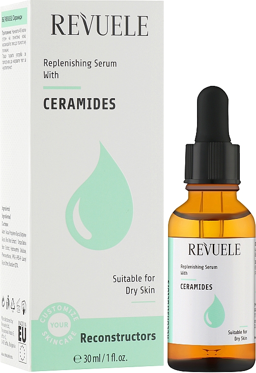 Przeciwstarzeniowe serum do twarzy - Revuele Replenishing Serum Ceramides — Zdjęcie N2