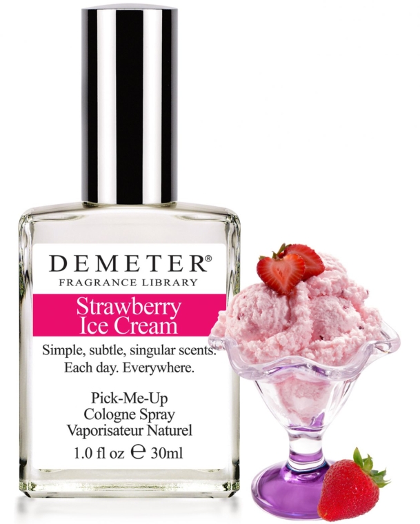 Demeter Fragrance The Library of Fragrance Strawberry Ice Cream - Woda kolońska — Zdjęcie N1
