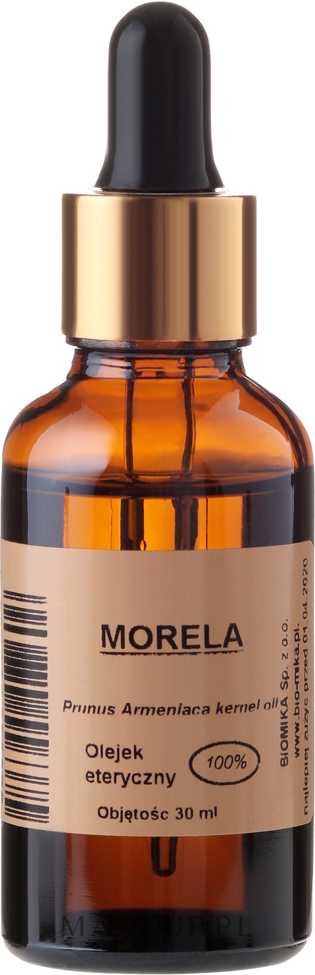 Naturalny olejek morelowy - Biomika — Zdjęcie 30 ml