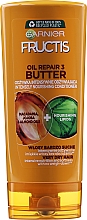 Wzmacniająca odżywka do włosów bardzo suchych i zniszczonych - Garnier Fructis Oil Repair 3 Butter Conditioner — Zdjęcie N1