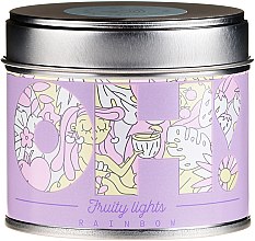 Kup Świeca zapachowa Tęcza - Oh!Tomi Fruity Lights Rainbow Candle