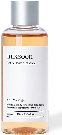 Esencja do twarzy z ekstraktem z kwiatu lotosu - Mixsoon Lotus Flower Essence — Zdjęcie N1