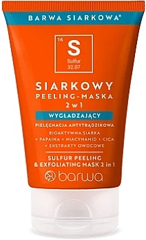 Peeling siarkowy do twarzy - Barwa Siarkowa Peeling — Zdjęcie N1