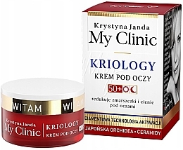 Kup Krem  pod oczy 50+ - Janda My Clinic Kriology Eye Cream