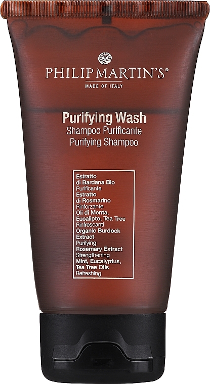 Szampon intensywnie oczyszczający - Philip Martin's Purifying Wash (mini) — Zdjęcie N1