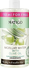 Kup Nawilżająca woda micelarna z oliwą z oliwek - Natigo Micellar Water With Olive Oil