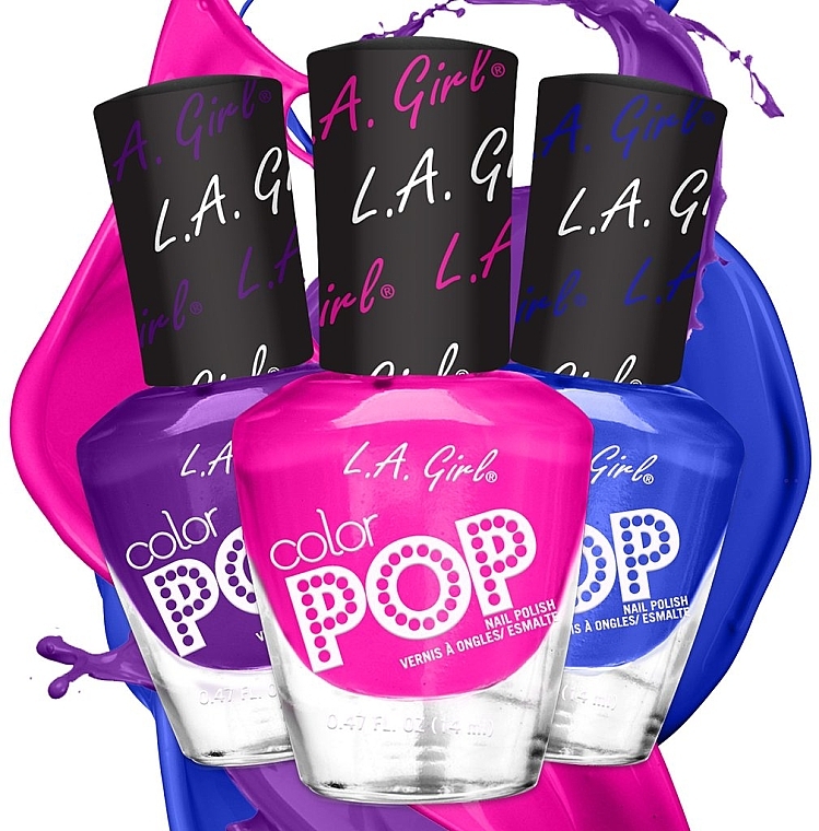 Lakier do paznokci - L.A. Girl Color Pop Nail Polish — Zdjęcie N2